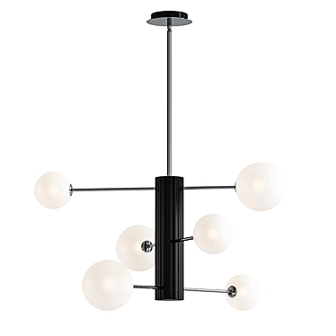 Elegant Filide Chandelier: Sophisticated Illumination 3D model image 1 