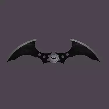 Dynamic Batarang Blender 3D model image 1 