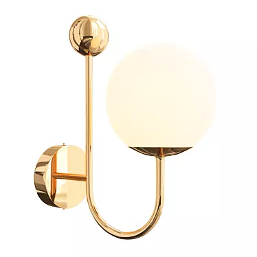 Sleek Omnilux Acuto Sconce 3D model image 1 