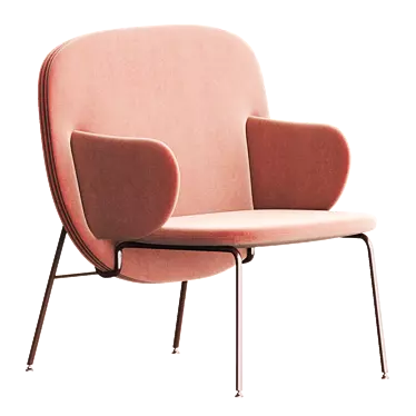 Elegant ALA Armchair: La Cividina 3D model image 1 