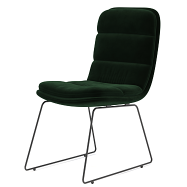 B97 Green VL - Modern Office Chair 3D model image 1 