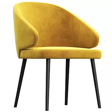 Elegant Bilbao Chair: Must-Have for Modern Interiors 3D model image 1 
