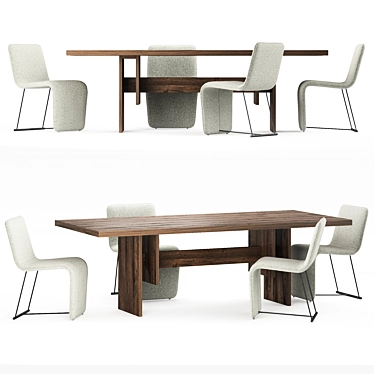 Four Hands / Branon Chair / Beam table