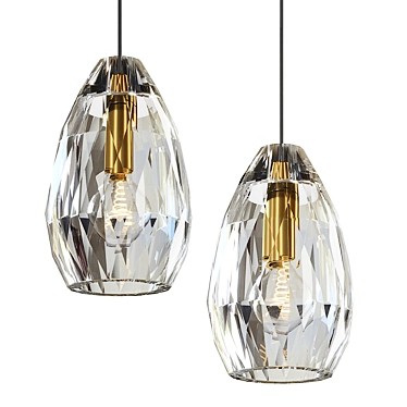 Modern VIA Pendant Light by Lampatron 3D model image 1 