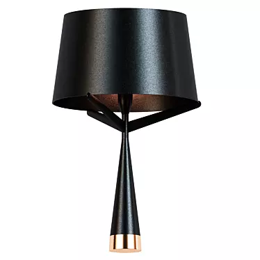 A1 Milan Nordic Style Bedside Table Lamp 3D model image 1 