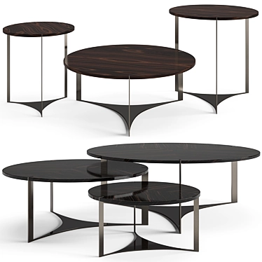 Fendi Casa Tolomeo Coffee Tables 3D model image 1 