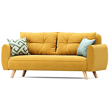 Beatrix Yellow sofa bed