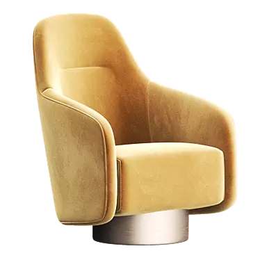 BOEMIA II Armchair: Luxurious Comfort by Casa Magna 3D model image 1 