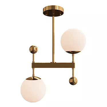 Modern Libra Pendant Ceiling Lamp 3D model image 1 