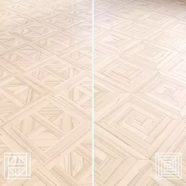 Premium Parquet Laminate - High-Quality 3D Model 3D model image 1 