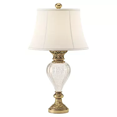 Montebello Antique Gold Mercury Glass Table Lamp
