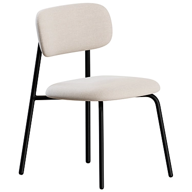 Modern Aloa Dining Chair: Artifort Elegance 3D model image 1 