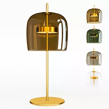 Elegant Vistosi Jube Table Lamp 3D model image 1 