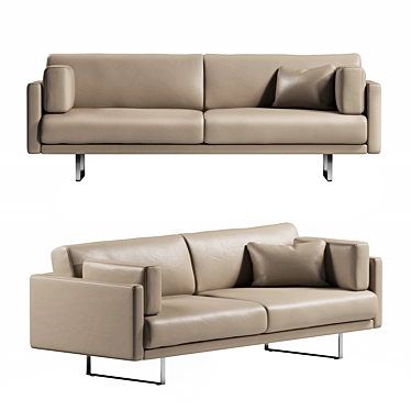 Elegant Alato Sofa: Comfort Redefined 3D model image 1 