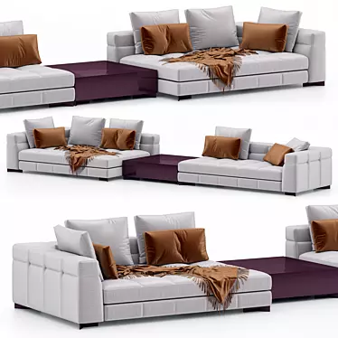 Minotti Blazer Sofa 3D model image 1 