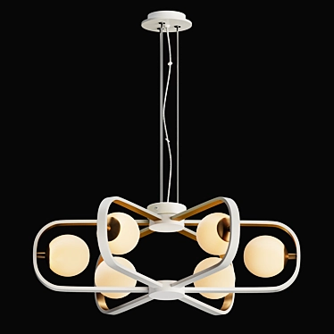 Maytoni Avola Hanging Chandelier - Elegant Lighting Fixture 3D model image 1 