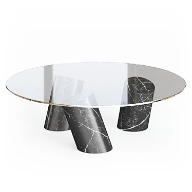 Marble Wonder Table 3D model image 1 