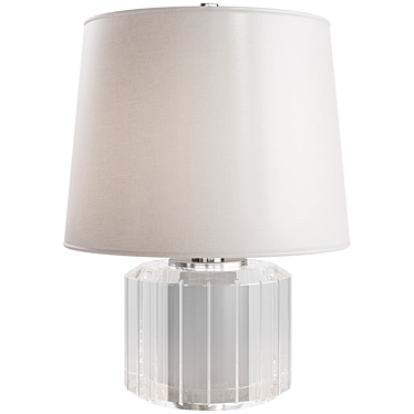 Hague Lumens Round Table Lamp 3D model image 1 