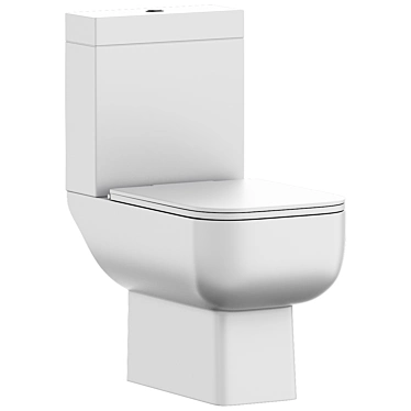 RAK Series 600 Compact Toilet 3D model image 1 