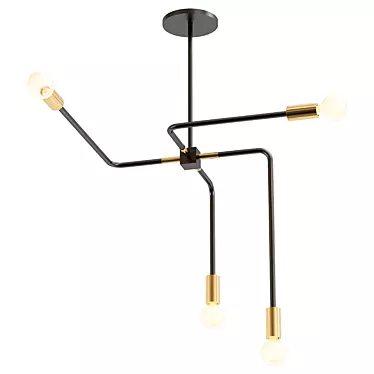 Modern Design Lamp - Odder 3D model image 1 
