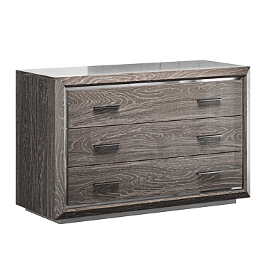 Chest of drawers Camelgroup Elite Silver 3 drawers