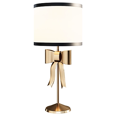 Elegance in Bow Lamp 3D model image 1 