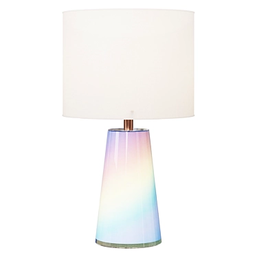 Ombre Cone Work Lamp - Illuminate Your Space! 3D model image 1 