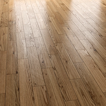 Standard & Herringbone Wood Floor 3D model image 1 