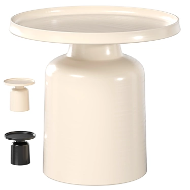 Modern Tuba Coffee Table 3D model image 1 