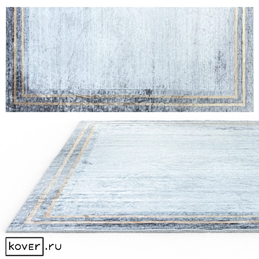 Carpet «CABINET RUGS» 7088A-LGRY-black Art de Vivre | Kover.ru