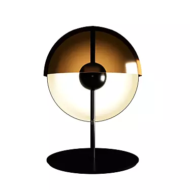 Theia M LED Desk Lamp: Timeless Elegance 3D model image 1 