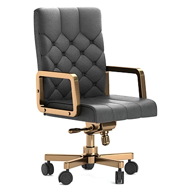 Modern Office Chair Set 3D model image 1 