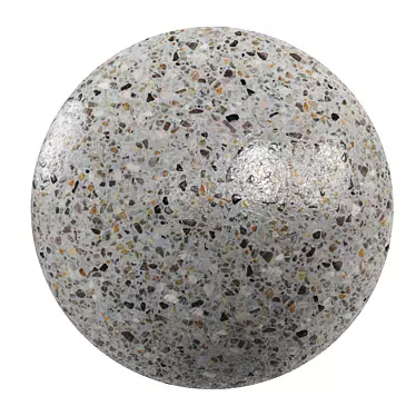 EUVAL Terrazzo: PBR Seamless Material 3D model image 1 