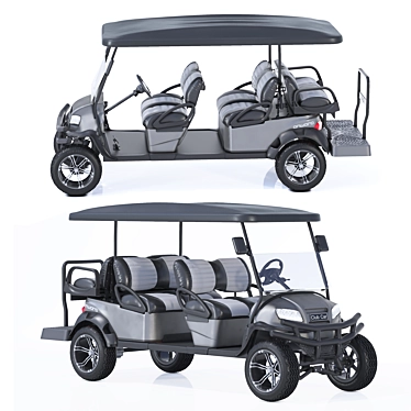 Golf Club Car - Realistic and High-resolution 3D model image 1 