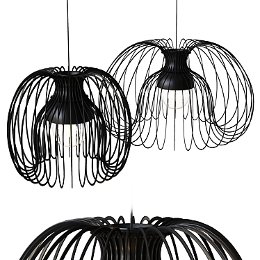 Ikea Kallfront Pendant Lamp 3D model image 1 