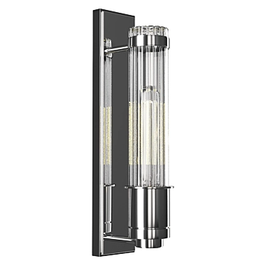 Elegant Bathroom Wall Sconce by Elstead Lighting 3D model image 1 