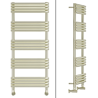 Sandy Water Heated Towel Rail 3D model image 1 