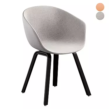 Hay About A Chair AAC23 - Modern Scandinavian Design 3D model image 1 