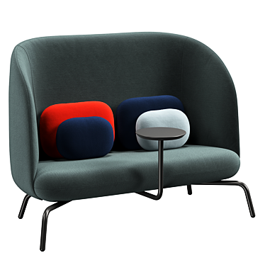 Cozy Nest Sofa 3D model image 1 