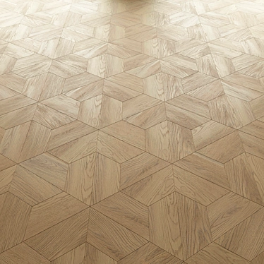 Finex Arezzo: Oak Wood Tile 3D model image 1 