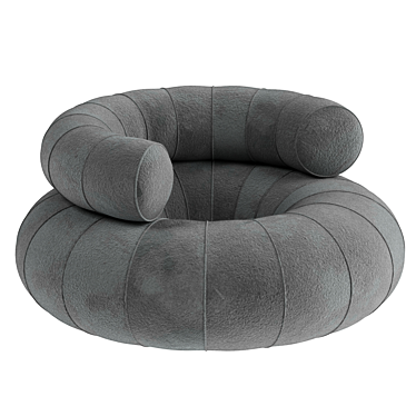 Comfy Convertible Sofa Bed 3D model image 1 