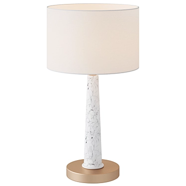 Luxury Bedside Lamp: ST Luce Vellino 3D model image 1 