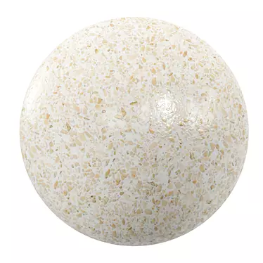 Euval Terrazzo 30: Stunning PBR Seamless Terrazzo Marble 3D model image 1 