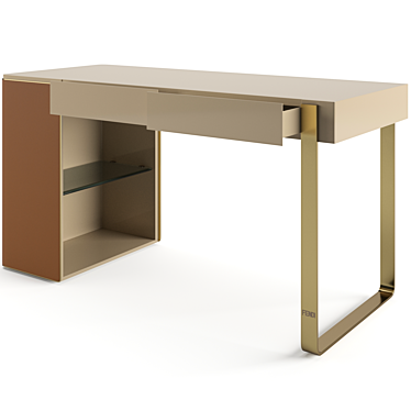 Luxury Fendi Icon Console: Elegant Design 3D model image 1 