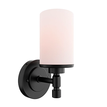 Oil Rubbed Bronze Vanity Light 3D model image 1 