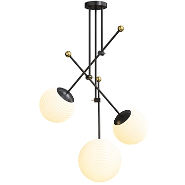 Chelsom Cafe Ceiling Light 3D model image 1 