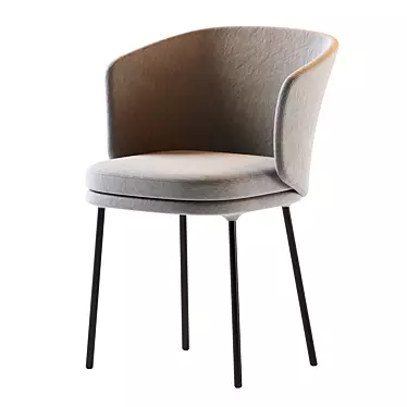 Ergo-Sensa Modern Chair 3D model image 1 