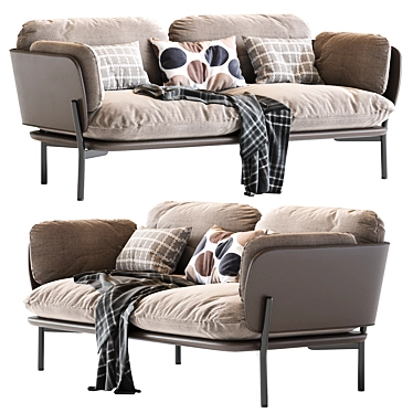 Cloud 2 Seater Sofa 3D model image 1 
