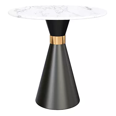 Modern Denali Accent Table 3D model image 1 