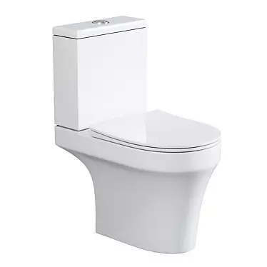 Compact toilet bowl Damixa Skyline DX35C8600SC rimless, with microlift